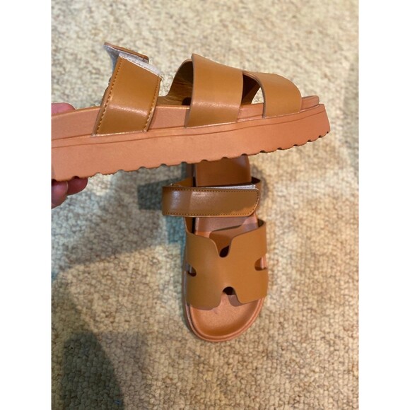 Women's Thick Platform Slide Sandals Anti- Slip Open Toe Adjustable NWT size 7.5 - Picture 10 of 12